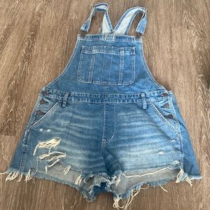 Never worn overall shorts